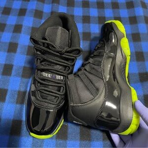 Black and Green Jordan’s 11s